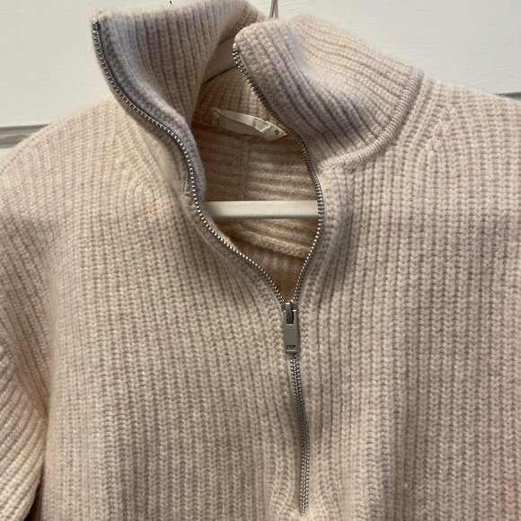 Everlane Half-Zip Sweater in Luxe Marino Size XL (fits like L) - Picture 4 of 6